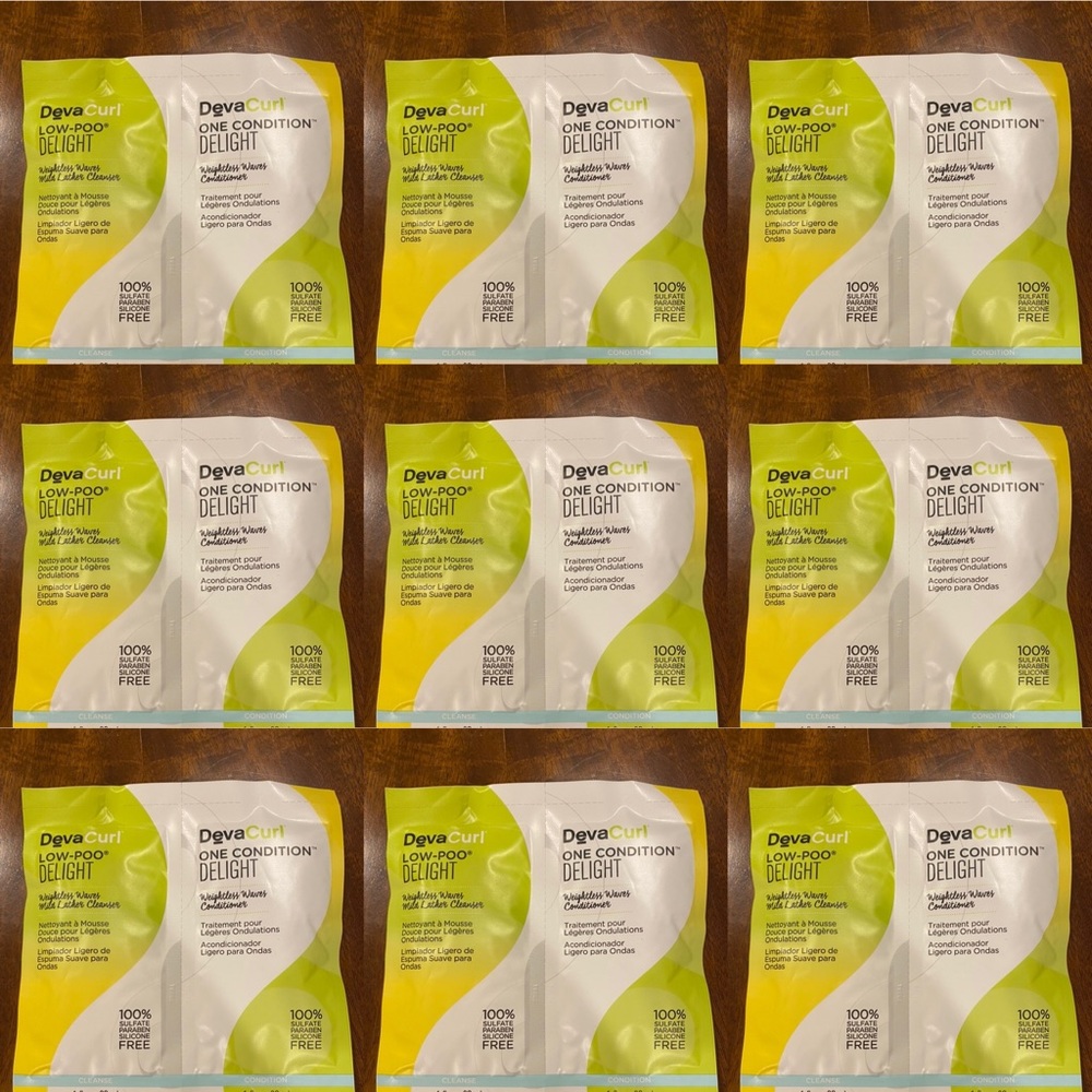 DevaCurl Low-Poo Delight Shampoo Conditioner 1 oz